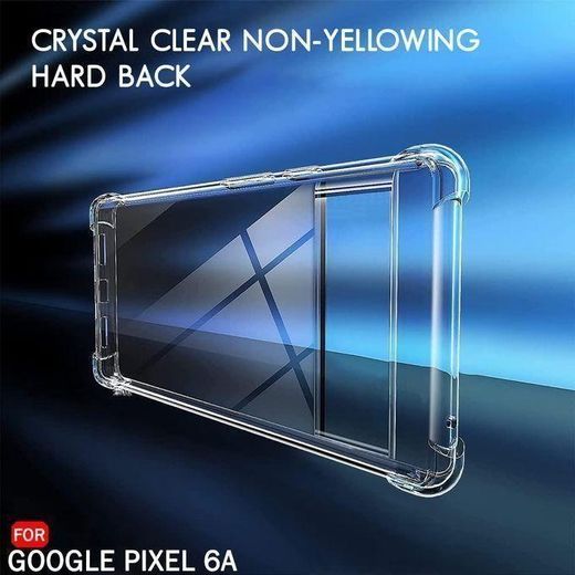 Generic Google Pixel 6 Crystal Clear Case – Anti-Yellow, Slim Fit, Shockproof Transparent Protective Cover - image 2