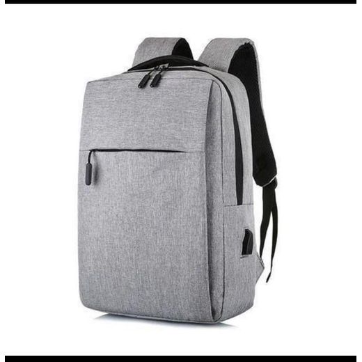 Bags On Board Grey Laptop Backpack with USB Charging Port – Durable & Stylish