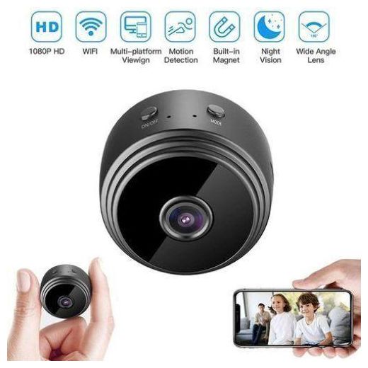 Generic A9 Mini Nanny Wifi CCTV Camera Secret Camera - image 2