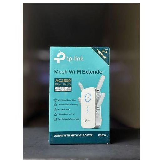 Generic TP Link AC2600 Wi-Fi Range Extender (RE650) - Up to 2600Mbps, Dual Band WiFi Range Extender, Gigabit port, Internet Booster, Repeater, Access Point,4x4 MU-MIMO - image 2