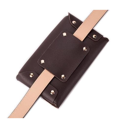 Generic Womens Fashionable Pu Leather Small Belt Bag. Waist Pack Bags with Removable Belt. - image 2