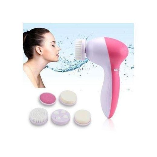 Generic 5-in-1 Electric Facial Skin Massager And Gentle Face Scrubber For Smooth, Radiant Skin – Deep Cleansing, Exfoliation, And Relaxation All In One Device