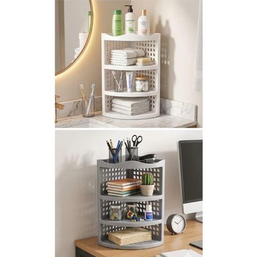 Adix Plastic Corner storage Rack - image 2