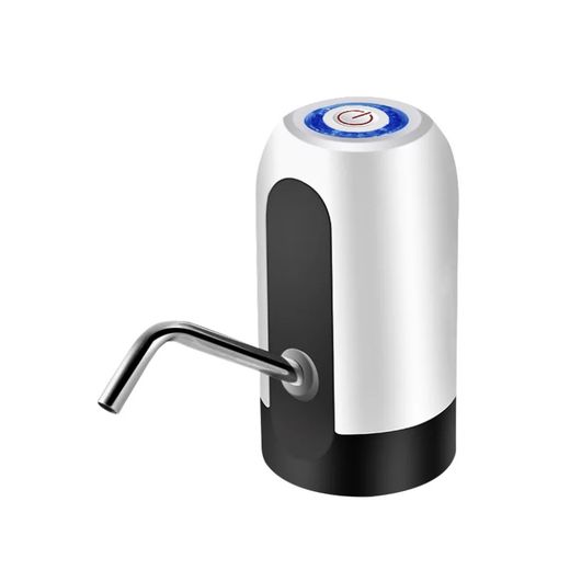 Generic Automatic Water Dispenser - Rechargeable, Black/White, 1200mAh, Portable Pump for 5L/10L/20L Bottles - image 2