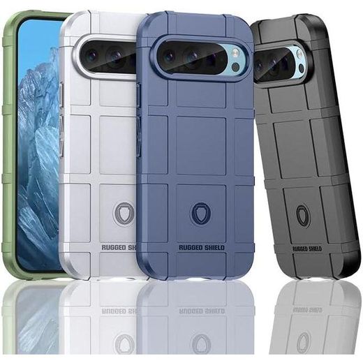Generic Google Pixel 9 Case/Google Pixel 9 Pro Case, Shock-Absorbent - Heavy Duty Impact Resistant Cover in New Black - image 2