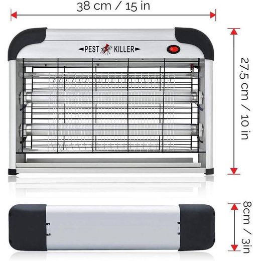 Generic 220V Indoor Fly Zapper Lamp with High-Power UV Bug Killer - image 2