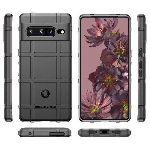 Generic Slim Fit Phone Case for Google Pixel 7 Pro,Rugged Shield Durable Case with Military Grade Shockproof Protection,