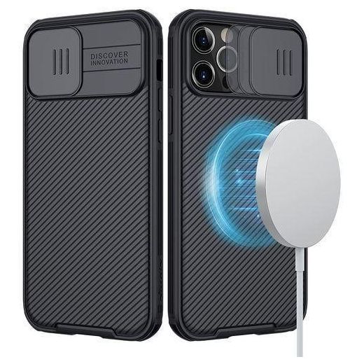 Apple  Nillkin CamShield Pro Series Case with Slide Camera Cover Compatible with iPhone 12 Pro Max - image 3