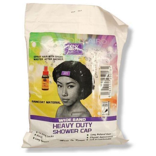 Tony Airos HEAVY DUTY Shower Cap For Braids, Wigs, Dread Locks 50g ,