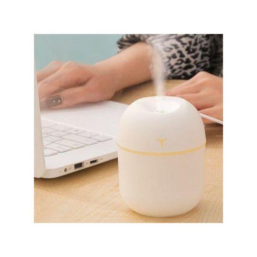 Generic Mini Ultrasonic Air Humidifier 220ML USB Charging Diffuser Car Purifier Aromatic Anion Sprayer Fog Freshener 7 Color Atmospheric Light - image 2