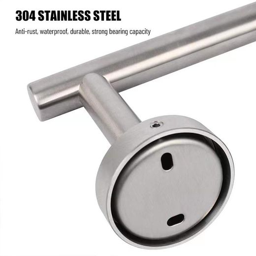 Generic 5Pcs Bathroom Hardware Accessories Set Towel Rack Robe Hooks Toilet Paper Holder - image 4