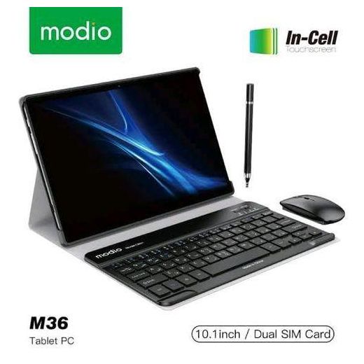 Modio M129 KIDS /STUDENTS/ADULTS TABLET 8GB/512GB 8INCH 4000MAH 5G WITH SIMCARD SLOT,BT KEYBOARD,TOUCH PEN ,BT EARPHONES AND LEARTHER COVER