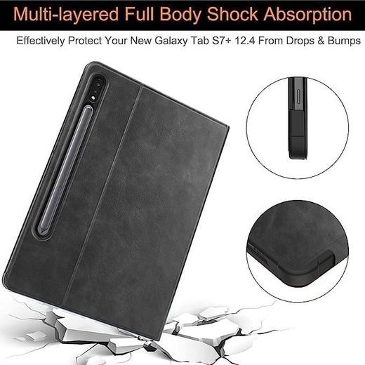 Rich Boss Smart Flip PU Leather Tablet Cover, Shock absorbing with Ultra Thin Design Folio Stand Case for Samsung Galaxy Tab S8 - image 3