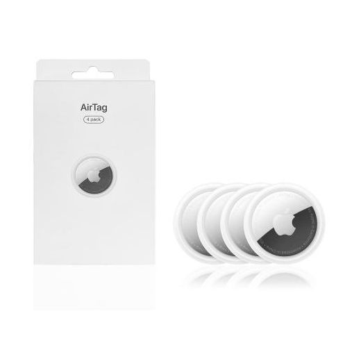 Apple Apple AirTag 4-Pack - White, Bluetooth, IP67 Water Resistant - image 2