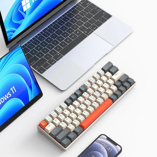 T-WOLF T60 wired gaming keyboard optical switching machinery wired keyboard for laptop - image 2