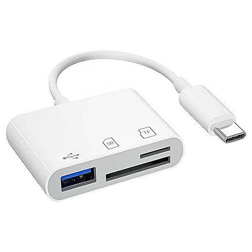 Generic Share this product    Kouvolsen KOS-3069 TypShare this product    Kouvolsen KOS-3069 Type-C Multi Card Reader SD TF CF USB 3.0 Lightning Adapter Fast Transfere-C Multi Card Reader SD TF CF USB 3.0 Lightning Adapter Fast Transfer - image 2