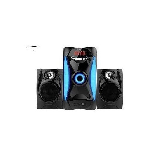 Amtec AM-003 2.1-channel X-Bass MultiMedia Speaker System, 8,000W (PMPO), with Bluetooth, USB, SD card, AUX, and FM tuner support, with Remote control