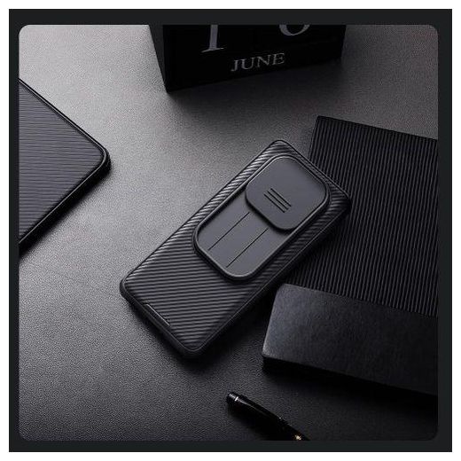 Generic Nilkin Redmi Note 14 Pro 5G Case, Nillkin Slim Case Protective Cover With Camera Protector Hard PC TPU Ultra Thin Anti-Scratch Phone Case For Xiaomi Redmi Note 14 Pro 5G - image 2