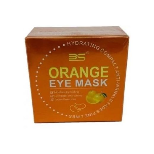 3S 3S Orange Eye Mask - 60 PCS - Unisex, Moisturizing, Anti-Aging, Plant-Based Collagen - image 2