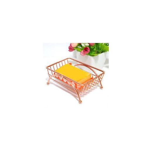 Generic Premium Chrome Plated Wire Soap Dish - Luxury Big Size Countertop Soap Bar Holder Tray for Bathroom, Bathtub, and Kitchen Sink - image 3
