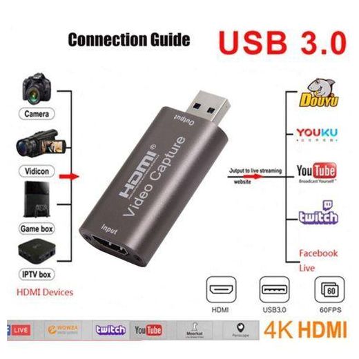 Generic Mini Hd 4K 60Hz Hdmi Usb 3.0 Video Capture Card