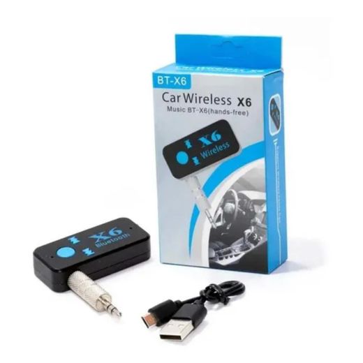 Generic  Car Wireless Audio Receiver Bluetooth A2DP, Hands-Free Calling, AUX Jack & Music Streaming - image 2