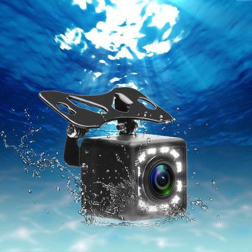 Generic Car Backup Parking Reverse Rear View Camera Universal 12/8/4 LED Night Vision Waterproof HD - image 2