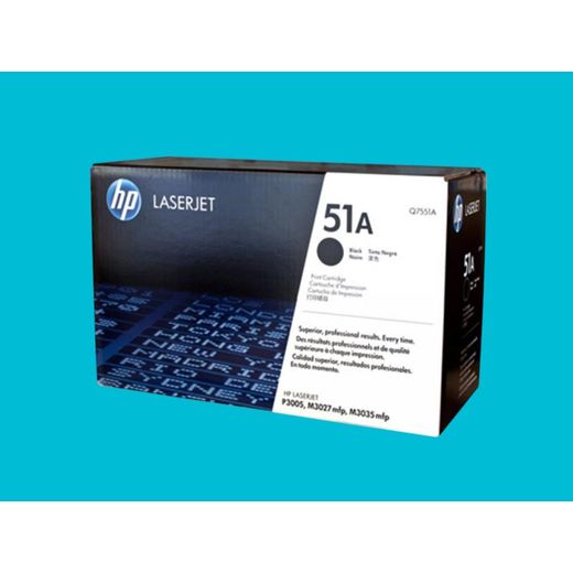 Hp Q7551A 51A Black LaserJet Toner Compatible with P3005/M3027