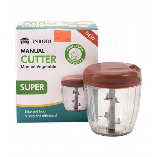 Generic Manual Spin Vegetable Cutter & Food Chopper – Hand Pull Onion, Tomato & Salad Processor - image 4
