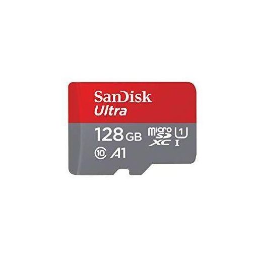 Sandisk Ultra 128GB Memory Card High Speed MicroSDHC, UHS-1 Card With Adapter / Card Reader.