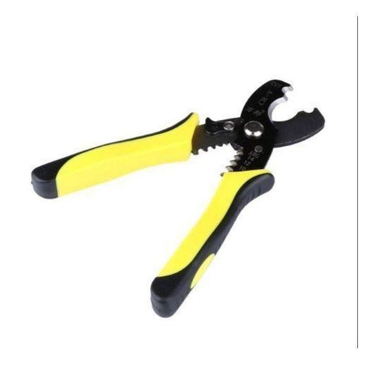 Pliers Multifunctional  2 In 1 Round Cable And Stripping Tools (Wire Stripper 2 In 1 Round Cable Cutter & Stripping Tool CNC Ground Stripping Hole, Incisive Edges, Multifunctional For Circuit Repair) - image 4