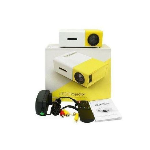 LED Mini Home Projector HD 1080P +HDMI Cable Free