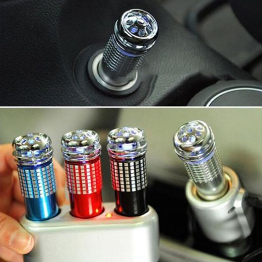 Generic 12V Mini Car Fresh Air Ionic Purifier Oxygen Bar Ozone Ionizer Deodorize - image 2