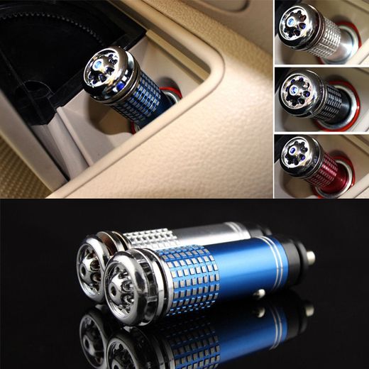 Generic 12V Mini Car Fresh Air Ionic Purifier Oxygen Bar Ozone Ionizer Deodorize - image 3