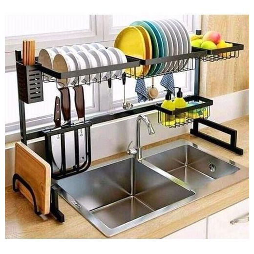 Multifunctional Over The Sink Dish/Utensils Drying Rack