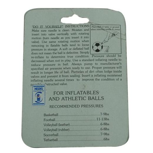 Gisco Football/volleyball/basketball/Rugby Inflating Needle Big Head(PKT Of 3): 66251 - image 2