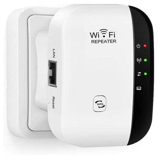 2.4G WiFi Repeater 300Mbps  Port Network Extender Remote Router