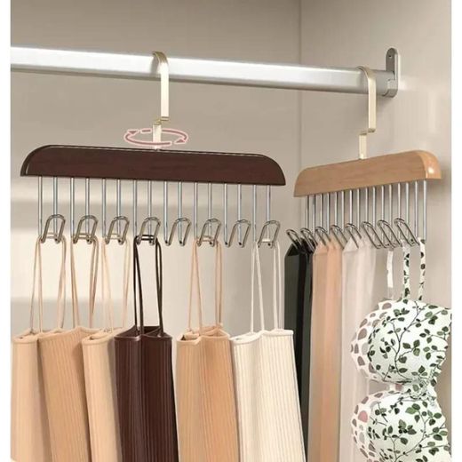 Generic Wooden Plank 8 Hook Hanger - image 3