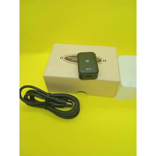 Generic GF21 Mini GPS Tracker with Real-Time Tracking for Personal & Vehicle Security