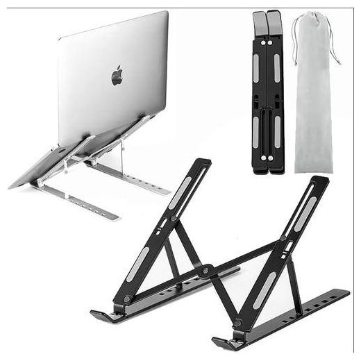 Generic Portable Foldable Aluminium Alloy Desktop Laptop Stand Tablet Stand - image 3