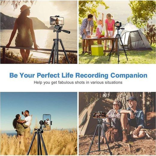 Generic Tripod-3366 Lightweight Travel Tripod Stand for Mobile Phone - image 2