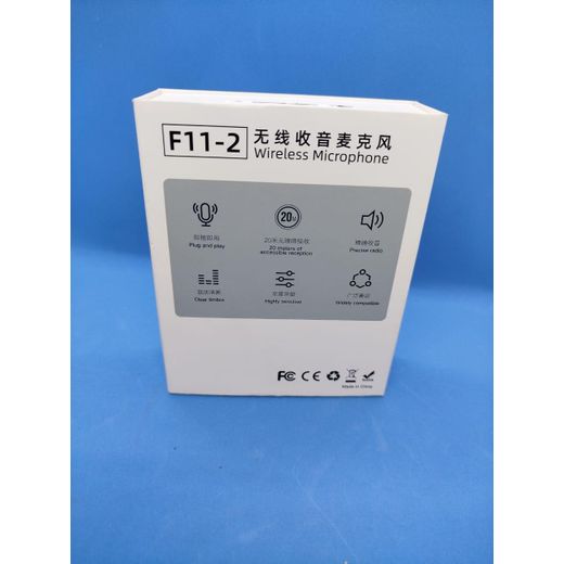 Generic F11-2 Plug and Play Wireless Clip On Microphone with Noise Reduction for TikTok YouTube and Podcast Recording - image 2