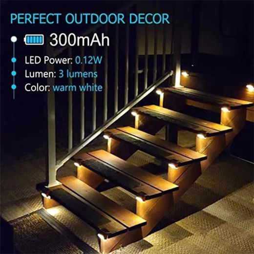 Generic 8 Piece Solar Lights For 8 - image 4