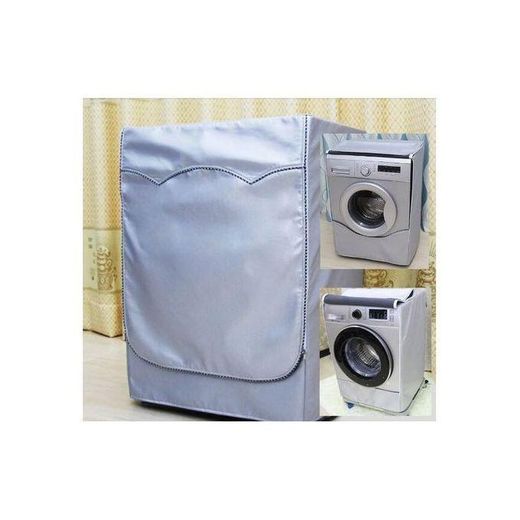 Generic Waterproof Washing Machine Cover - Silver, 85x64x60cm, Dust & Mildew Resistant - image 2