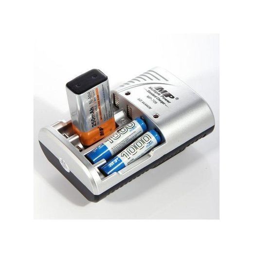 Multiple Power Universal Battery Charger – 4-Slot AA, AAA & 9V, Ni-MH/Ni-CD, 220V Mains - image 3