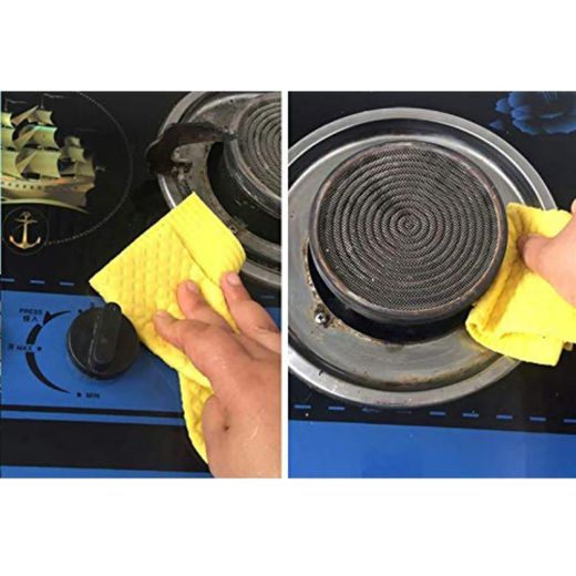 Generic 3-Piece Natural Cellulose Sponge Set – Super Absorbent Reusable Cleaning Sponges for Kitchen & Household Use - image 3