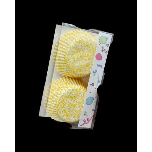 Generic 100 Cupcake Liners, Disposable Paper Baking Cups for Muffins and Mini Cakes in assorted designs - image 2