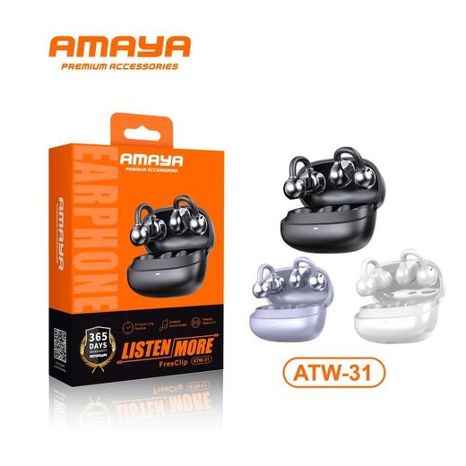 Amaya Wireless Bluetooth Ear Clip Premium High Performance Quality Product - image 2