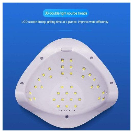 Generic LED UV Nail Lamps 120W Nail Dryer Gel Nail Curing Lamp UV Light with 4 Timers 10/30/60/99S Auto Sensor LCD Display - image 4