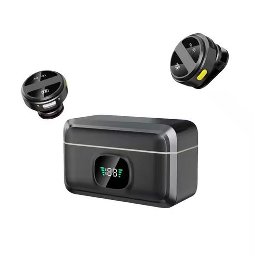 Generic SX21 Magnetic Wireless Lavalier Mic for Streaming Podcasts O